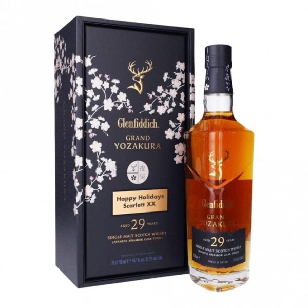 Glenfiddich Grand Yozakura - 29 Year Old - With Personalised Plaque