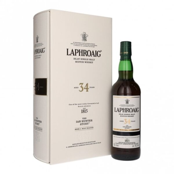 Laphroaig 34 Year Old - The Ian Hunter Story - Book 4