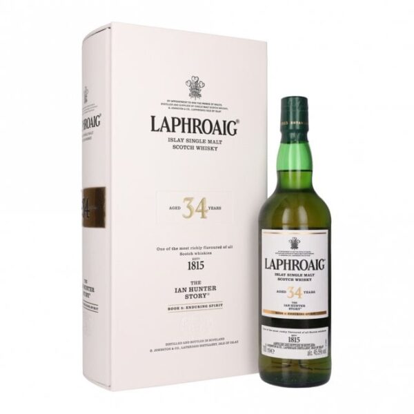 Laphroaig 34 Year Old - The Ian Hunter Story - Book 5