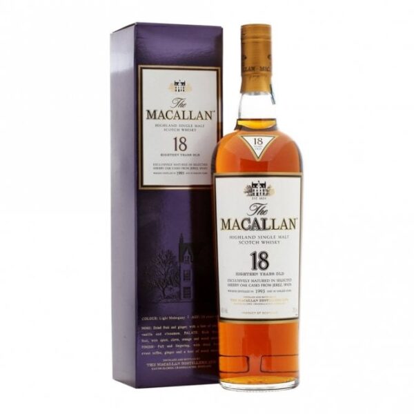 Macallan 18 Year Old - Sherry Oak - 1993